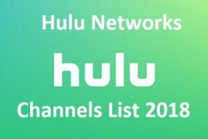 Hulu Channels List