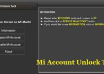Mi Account Unlock Tool