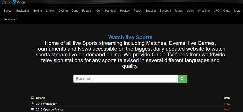 Best Sports Streaming Sites