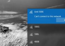 Can't Connect To This Network