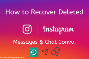 Recover deleted Messages on Instagram