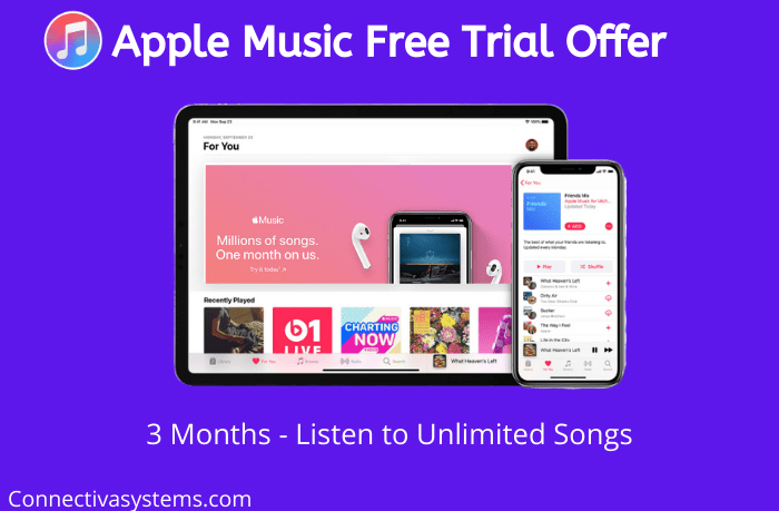 Apple Music Free Trial Offer
