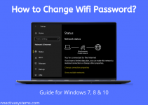 Change Wifi Password on Windows 10 & 7