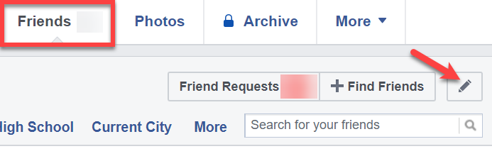 Hide Friends On Facebook