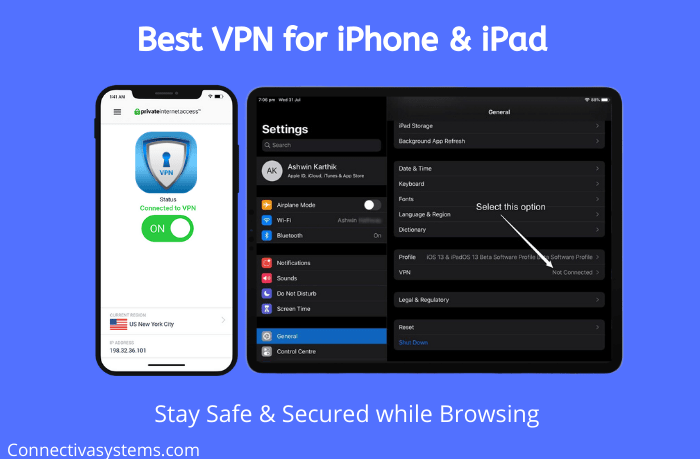 Best VPN for iPhone iPad
