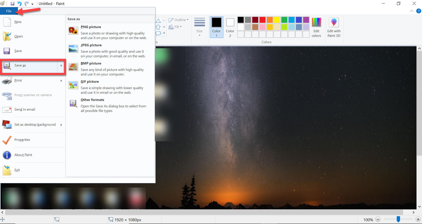 How to screenshot on HP