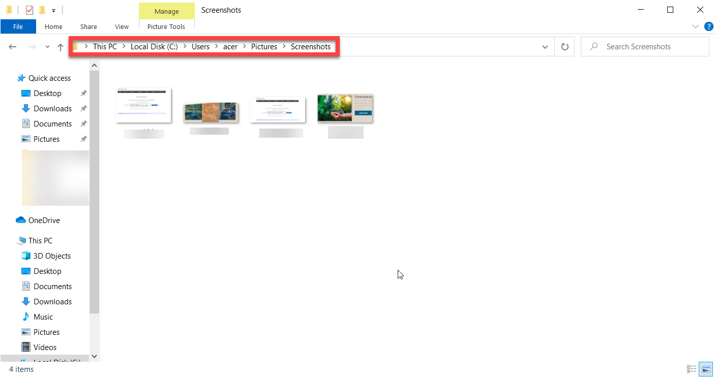 how to take screenshot on HP laptop