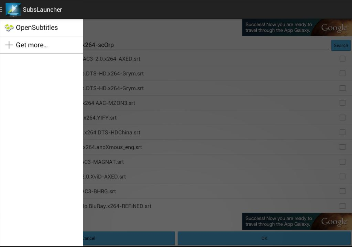 Websites to download subtitles