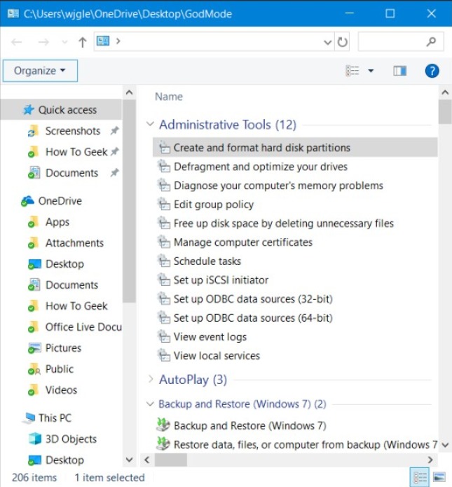 Windows 10 God Mode What is it and How to Enable?