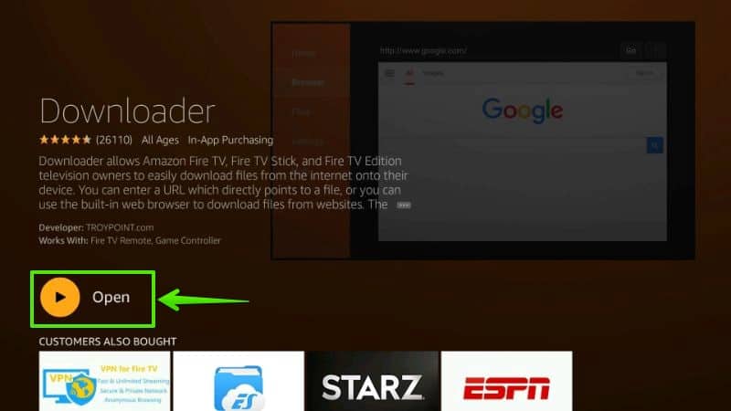 How do you stream live TV on Firestick