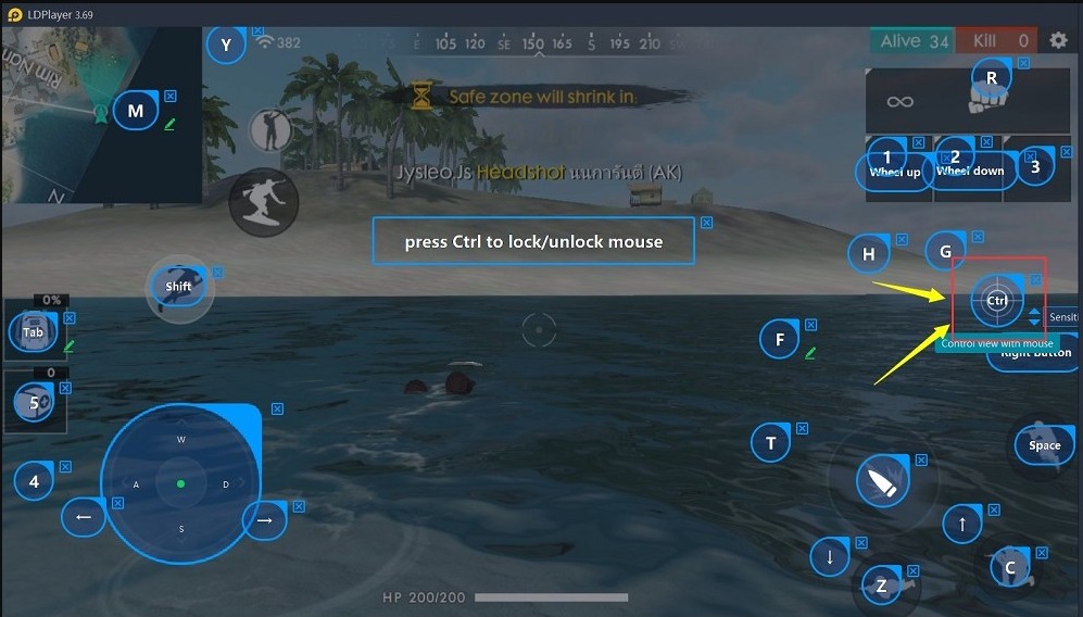 download free fire on PC with LDPlayer