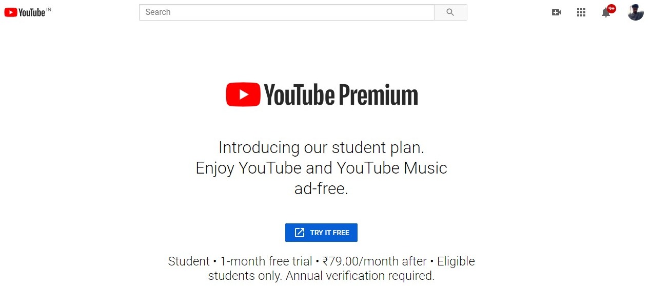 How to Get YouTube Premium Student Membership?