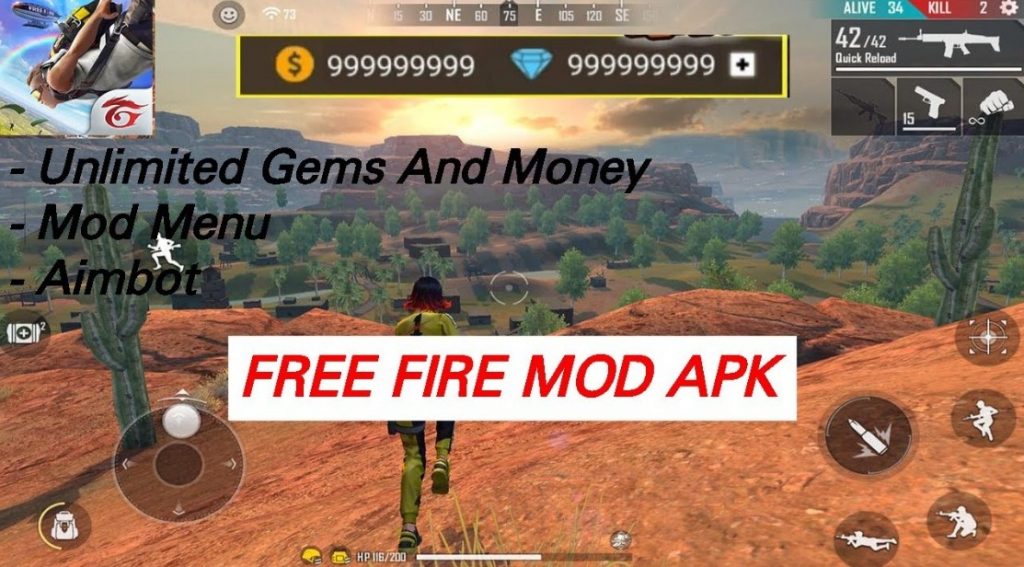 Free Fire Mod APK: Hack Unlimited Diamonds & Skins [Anti-Ban]
