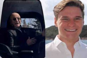 Oliver wins the chance on a space tourism flight with Jeff Bezos