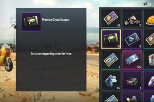 BGMI Premium Crate Coupon
