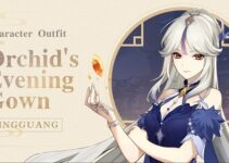 Ningguang's Orchid's Nighttime Gown Skin
