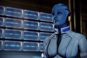 Liara in Mass Effect 2