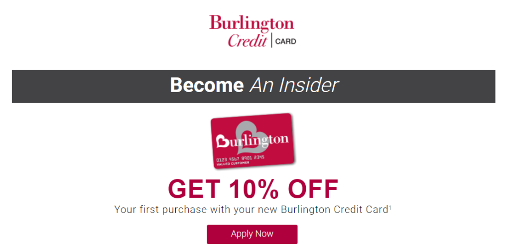 Burlington Credit Card Limited Features and Poor Points Earning