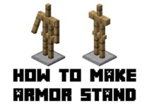 build the Armor Stand in Minecraft
