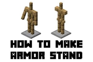 build the Armor Stand in Minecraft