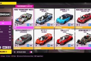 Fastest cars in Forza Horizon 5
