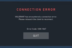 Fix Valorant VAN 1067 Error