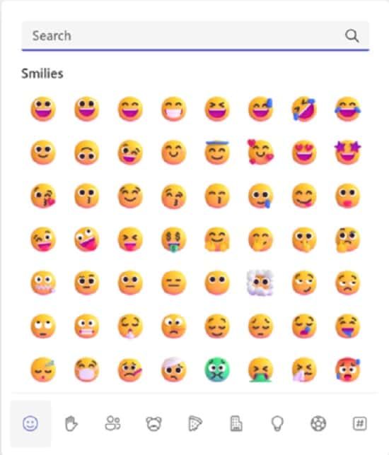 Microsoft Teams Adds 3D Fluent Emojis in the Latest Update.