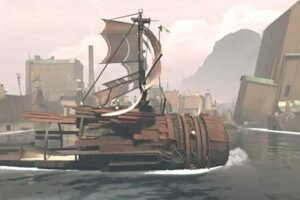 solve the houseboat puzzle in FAR