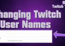 change name on Twitch