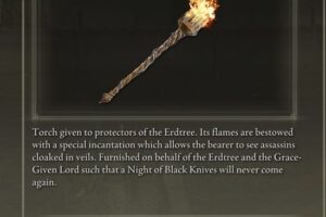 Elden Ring Sentry Torch
