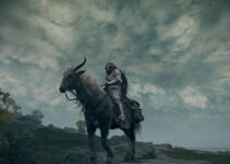 Horse Fly Over the Lands Between in Elden Ring