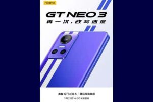 Realme GT Neo 3 is set to launch on March 22