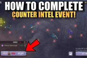 finish a new event counter-intel