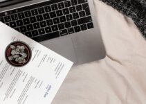 white printer paper on macbook pro