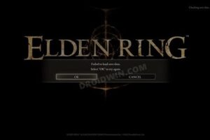 Fix Elden Ring Failed to Load Save Data