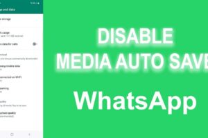 WhatsApp Disables Autosave feature of Media to Gallery