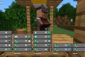 Level Up Villagers to Master Level in Minecraft