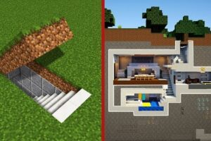 Make A Secret Base In Minecraft