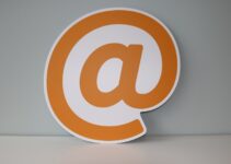 white and orange letter b logo