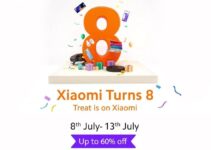 Xiaomi announced the ‘Xiaomi Turns 8’ anniversary sale in India