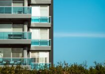 a tall building with balconies and balconies on the balconies
