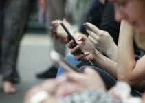 person holding black phone
