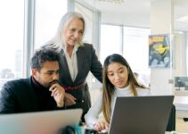 Free A Group of People Having a Meeting in the Office Stock Photo